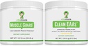 VitaMonk 근육 가드 & 청결한 EAA 뭉치, HMB, EAAs, 비타민 D, 마그네슘, 근육 성장, 회복 & 성과, 레몬 맛, 인공 감미료를 위한 9개의 정유 아미노산