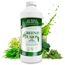 Buried Treasure Green20 Fusion – 피부, 머리, 관절 지원, 식물 기반, Vegan, Non-GMO Gluten-Free, Dairy-Free, Soy-Free, 32oz 액체를위한 Vollagen과 Superfood 혼합