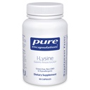 Pure Encapsulations L-Lysine - Immune Support & Gum, L-Lysine HCl - 90 캡슐에 대한 필수 아미노산 보충