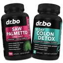 Women Hair Loss & Colon Cleanser 용 Saw Palmetto - 여성 성장을위한 DHT 차단제 & 15 일 콜론 클렌징 인테스트 디톡스 알약 - Pure Saw Palmetto Hair Loss Supplement Bowel 운동 캡슐