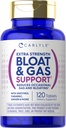 남자와 여자를 위한 Carlyle Bloat & 가스 지원 | 120의 정제 | 여분의 힘 알약 | 효소, 심황, 생강 및 더 많은 것에 보충 | Non-GMO & 채식 공식