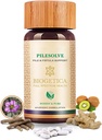 Biogetica Pilesolve Licorice와 Ginger를 가진 자연적인 초본 보충교재 - Non-GMO - 100% Vegan Ayurveda 보충교재 분말