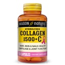 MASON NATURAL 1500mg 교원질 비타민 C, Biotin, & 칼슘, 40 일 공급 캡슐, 머리, 피부 및 못을 위한 보충교재.