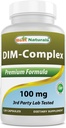 제일 자연적인 DIM 보충교재 100 mg 120 캡슐, 에스트로겐 대사를 위한 DIM & 균형, Menopause를 위한, 몸 건물, PCOS & Hormonal 여드름