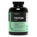 LEGION Triton 물고기 기름 캡슐 - 최대 흡수, 신선도 & 순수성을 위한 비타민 E & 레몬 기름을 가진 세 배 힘 오메가 3 정유 & - 봉사 당 2400mg EPA & DHA, 30 Svgs