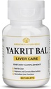 Dr. Pushp의 AROGYAM AYURVEDM YAKRIT BAL | Liver Support, Detoxifying Liver의 도움 - 60 정제 팩