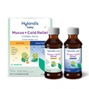 Hyland의 아기 Mucus와 찬 기복, 일 및 밤 가치 팩, 유아 및 아기 찬 약, Decongestant 및 기침 구호, 8 Fl Oz