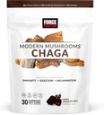 FORCE FACTOR 현대 버섯 연약한 Chews, Chaga 버섯은 Immunity, Digestion, & Gut 건강, 산화 방지제 보충교재, Delicious Chewy 초콜렛 목록 풍미, 30 연약한 Chews를 지원하는 보충합니다