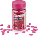 적시 알레르기 완화 Diphenhydramine HCl 25 mg - 365 캡슐 - Benadryl Allergy Ultratab와 비교 - Antihistamine - 알레르기 약물 - 성인을위한 토끼 노스 구호 - Watery Eyes 치료
