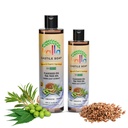 Kalla 유기 Flaxseed Castile 비누100% 순수한 Castile 액체 비누 Neem 잎 Extract-250ml의 증명된 찬 눌러진 버진 코코넛 기름, 차 나무 근본적인 Castile 글루텐 자유로운 손