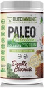 Autoimmune 건강 & 영양 Paleo Perfection 두 배 초콜렛 단백질 분말 (NO STEVIA의 AIP 제거 단계 고분고분한), 16 Ounce (1의 포장)
