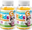 DR. MORITZ 비타민 C Gummies for Kids & Adults 240 mg - 유아를위한 면역 지원 저수지 킬레이트 비타민 - 채식 젤라틴 무료 어린이 다이어트 보충 (시틴 맛) (120 카운트)