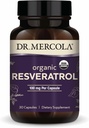 Mercola Organic Resveratrol 박사 - 100 mg 셀룰러 및 심혈관 지원 - 99.9 Percent Trans-Resveratrol - 일본어 Knotweed에서 - 30 캡슐 (30 서빙)