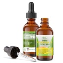 유력한 & 유기 Vegan Omega 3 액체 보충교재: 물고기 기름 보다는 더 나은! 식물 기반 물 추출물 조류 오일 - DHA EPA DPA 지방산 - 비 GMO- 지원 면역, 심장, 뇌 및 관절 건강-60 복용량