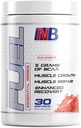 연료 2:1:1 BCAA 분말, BCAAs 아미노산의 5개 그램, 근육 건물, 회복 및 내구시간을 위한 포스트 운동 회복 음료, 30의 서빙 (수박)
