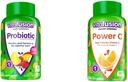 Vitafusion Probiotic와 비타민 C 거미 보충교재, 70 조사 및 150 조사