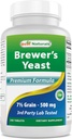 제일 자연적인, 맥주 효모, 비타민 B1, 비타민 B2, 1000 mg 240 정제를 가진 7-1/2 곡물 (240의 조사 1))