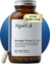 ALGAECAL- 식물 Bone 힘을 위한 비타민 D3 (1000 IU)를 가진 근거한 칼슘 보충교재는, 여자 & 남자를 위한 13의 무기물 지원 뼈 건강, 유기 칼슘 (750 mg)를, 미국에서 만드는 90의 Veggie 모자 포함합니다
