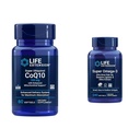 향상된 Mitochondrial 지원, ubiquinol CoQ10 & Super Omega-3 EPA/DHA Fish Oil, Sesame Lignans & Olive Extract - 오메가 3 보충