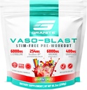 화강암은 Vaso 돌풍, 레인보우 캔디 맛, 남성 및 여성을위한 Stimulant-Free Pre 운동 포도 추출, 아르기닌 Nitrite, & VasoDrive-AP Max Pump (20 서빙)