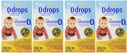 Ddrops 아기 400 Iu 90 Drops 0.08 유체 Ounce (4 팩)