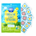 NATPAT 호흡 쉬운 스티커 - 아이와 성인을위한 Stuffy 패치 - 혼잡, 화학 및 의약품을위한 Allergy 완화 - BuzzPatch Natural Patch (24 팩)