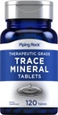 Piping Rock Trace Minerals | 120 정제 | 치료 급료 | 남자와 여자를위한 알약 | 비 GMO, 글루텐 무료