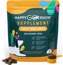 개를위한 매일 건강 보조 식품 | Probiotic & Prebiotic Benefits with Fish Oil & Seaweed to Keep Your Dog Beaming All Day Long | 모든 품종 및 크기 | 120 개