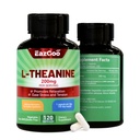L-Theanine 200mg의 고요함, 긴장, L Theanine 캡슐을 지원하는 아미노산 보충교재 - 비 GMO, 글루텐 자유로운, 240의 볼트 캡슐