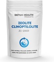 비옥한 크린optilolite 분말 |Ultra FINE Less-Than 2 μm | Clinoptilolite 95% | 3X 활성화 | 천연 광진 | Detox Health Products | 8 oz