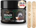 Sennasi 600 MG Shilajit 수지 - Fulvic 산과 Shilajit 보충 & 에너지, 면역력, 두뇌 힘, 30 그램을 위한 85+ 추적 무기