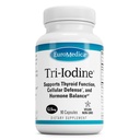 EuroMedica Tri-Iodine - 지원 갑상선 건강 - Kelp에서 분자 Iodine와 보조 호르몬 균형 - 특징 칼륨 Iodide & 나트륨 Iodide - 뇌 및 에너지 지원 - 12.5mg, 90 캡슐