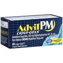 Advil PM Liqui-Gels 통증 야간 수면, 40 Liqui-Gels (팩 2)