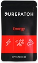 Pure Patch Energy Patch – 플랜트 기반 Vegan 토픽 패치 – 카페인 – CoQ10 – 아미노산 – 일체형 – 비독성 – 수분 민감성 – 피부 속 – 글루텐 무료 – 미국 – 6 패치