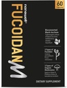 NANOWELL Fucoidan M - 브라운은 Gut Health & Mushroom Complex와 Immune 지원을위한 면역 장애 보충 - 60 캡슐