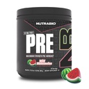 NutraBio STIM-Free PRE 운동 남성, 새로운 포뮬러 | 레이저 초점, 극단적 인 펌프 | 성능, 내구시간 | 10g Citrulline, Beta Alanine, Nitrates, Nootropics, Electrolytes - 20 서빙 수박