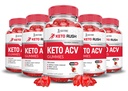 (5 팩) Keto Rush Keto ACV Gummies 고급 공식 1000MG Keto Rush Keto Gummies Apple Cider Vinegar Boost Pomegranate Beet Juice Powder B12 Vegan Non GMO 300 거미