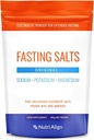 Nutri-Align Fasting Salts Electrolytes Powder | 400g 나트륨 칼륨 마그네슘 일렉트로닉스 | 장시간 및 간헐적 인 Fasting을 위한 순수한 Unflavoured Electrolytes | 설탕 무료 & 필러 무료