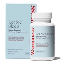 여신은 성인을위한 나를 수면 보조제 - Melatonin 3mg, 마그네슘 보충, GABA 및 Chamomile 추출물 - 수면을위한 야간 지원 - 30 캡슐