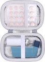 Aenllosi 단단한 나르는 케이스 Asthma Inhaler와 호환이 되는