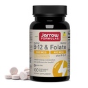 Jarrow 공식 메틸 B-12 1000 MCG와 메틸 Folate 400 MCG의 여분 힘, 세포질 에너지 대사 및 심장 혈관 건강 공식 (1) P-5-P를 가진, 100개의 Chewable 정제, 100 까지 일 공급
