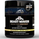 Beast Maker - 남자를위한 순수한 Shilajit Gummies | 자연적인 Himilayan 유기 Shilajit 정품 남성 증진 Ashwagandha, Black Musli, Gokshura | 60 Gummies