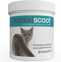 Maxxipaws maxxiscoot 항문 동맥 & 고양이를위한 소화 건강 지원 - 분말 보충교재, 3.2oz
