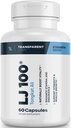 투명한 실험실 LJ100 - Eurycoma Longifolia Tongkat Ali 추출물 Lean 몸 질량, 힘 및 성과 증진을 위한 100mg 캡슐 - 60 조사