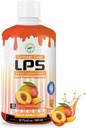 영양 디자인 LPS 액체 교원질 & Whey 단백질 보충교재, 설탕 자유로운, 비 GMO 음료는, 남자 & 여자를 위한 건강한 피부 & 머리를 승진시킵니다. (과학 배려) 복숭아 망고