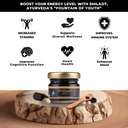 Vedapure Purest Himalayan Shilajit 수지 100 % 풀빅 산과 85 + 에너지 및 면역 지원을위한 광물 단지, 15 그램
