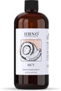 HBNO 캘리포니아 병 코코넛 맥트 오일 16 fl oz (475ml) 값 크기 - 천연 맥트 오일, 콜드 프레스 - 마사지를위한 완벽한 캐리어, 아로마 테라피 - 얼굴, 바디, 입술, & 헤어에 이상적입니다