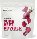 순수한 사탕 뿌리 분말 유기 - 니트로 산화물 순환 Superfood, 지원 혈액 교류 & 심장 건강 - 증가 체력 & 자연적인 에너지, 30+ 서빙 (1 LB 부대)