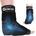 붓기, 발 얼음 팩 포장, 발목, 발목, 발목, 발목, 발목 통증 완화, Achilles Tendonitis, Plantar Fasciitis를 위한 재사용할 수 있는 발 찬 치료 포장